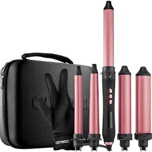 amika Jack of All Curls Hair Wand Curler Set